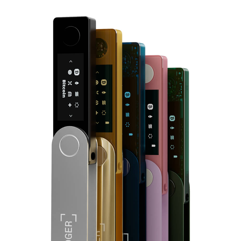 Ledger Nano X цветове