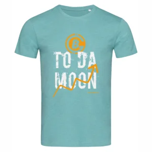Биткойн тениска зелена