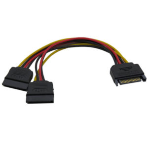 SATA Power Splitter 15-pin M/2x