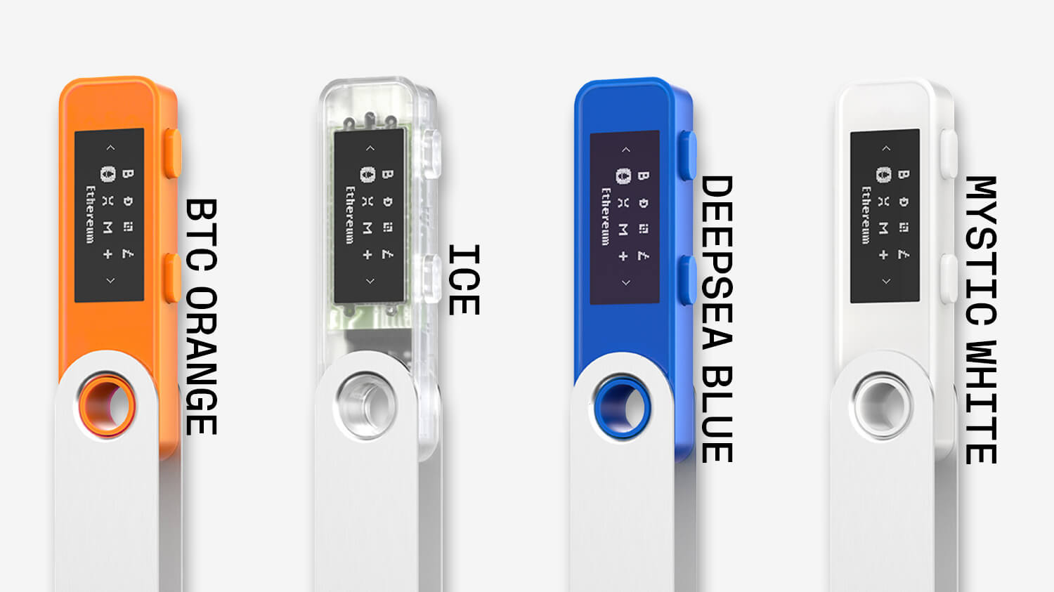 Ledger Nano S Plus цветове