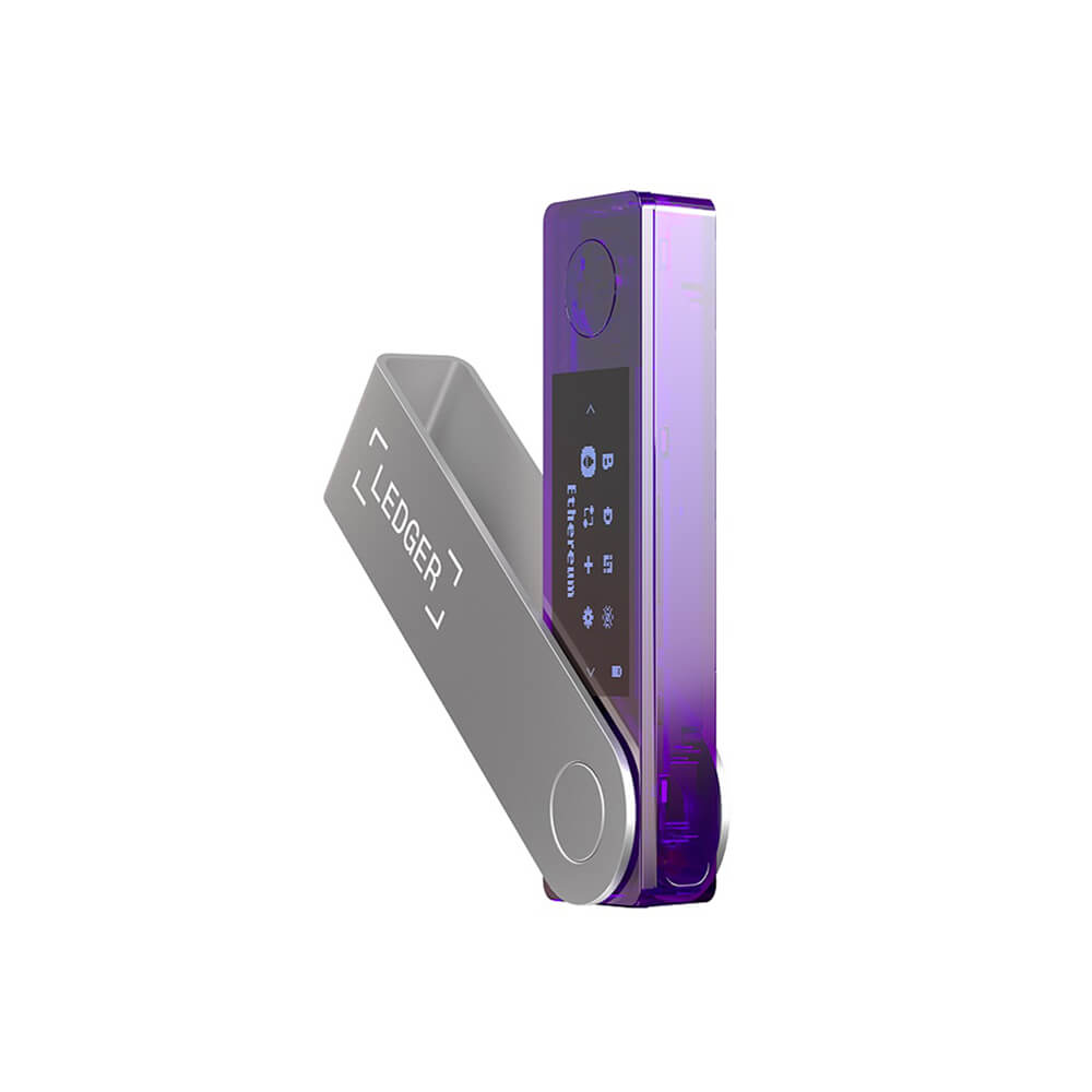Ledger Nano X лилаво