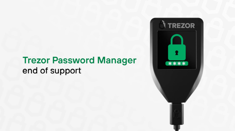 Trezor Password Manager поддръжка