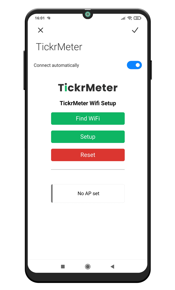 TickrMeter WiFi