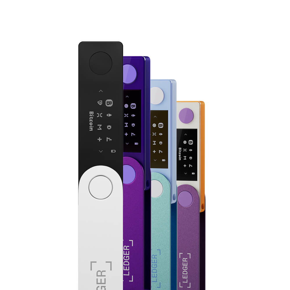 Ledger Nano X цветове 2023