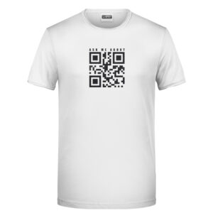 мъжка крипто тениска Ask me