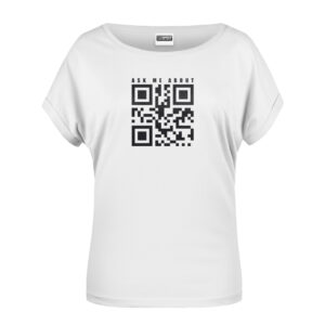 дамска крипто тениска Ask me