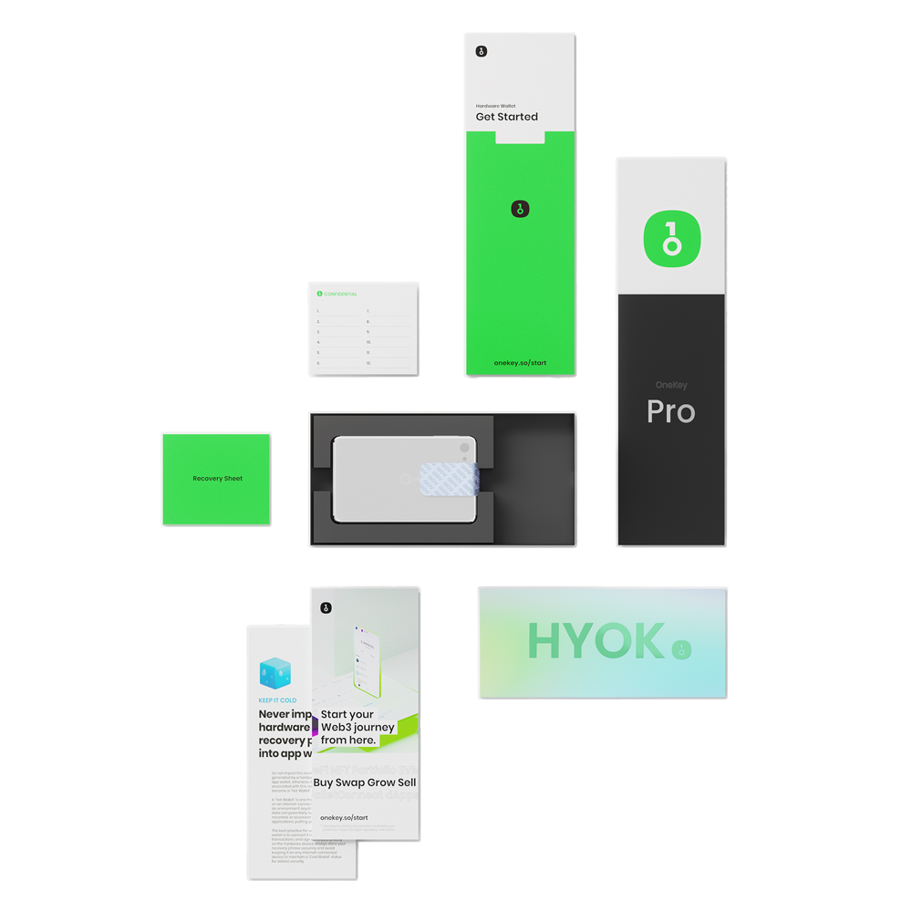 крипто портфейл OneKey Pro комплект