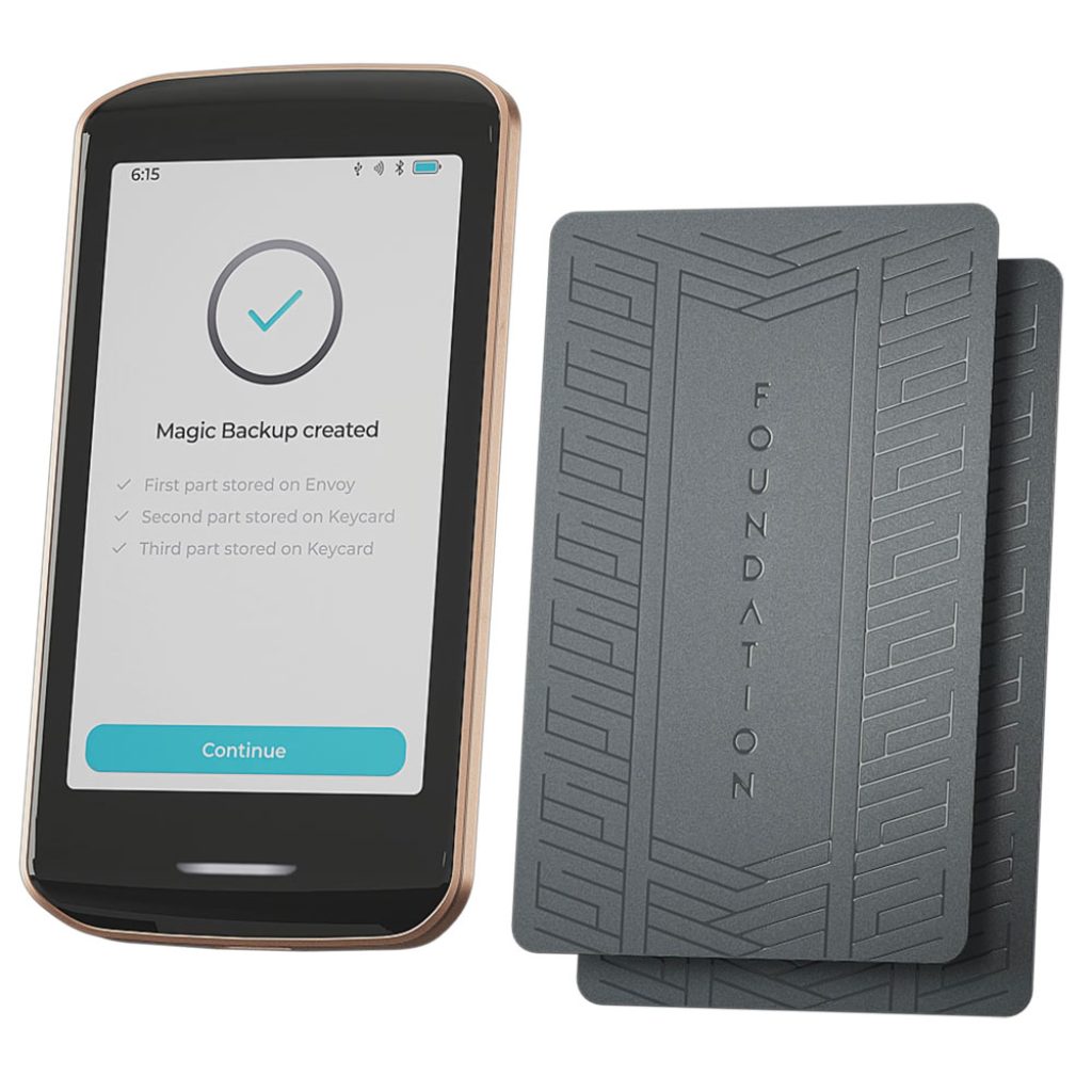Passport Prime NFC card backup