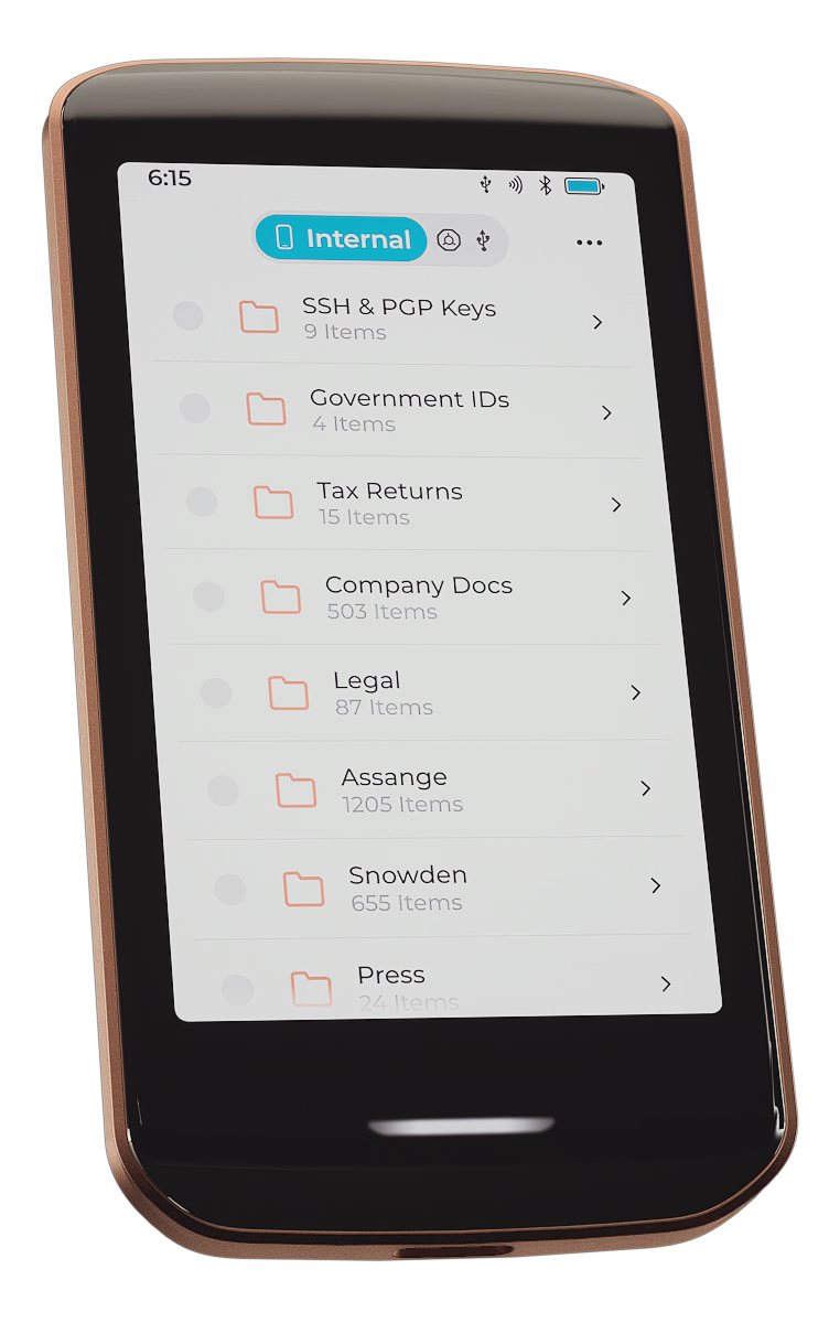Passport-Prime-encrypted-storage